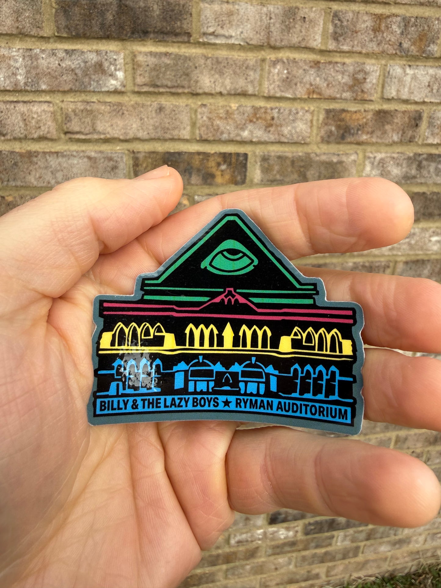 Billy Strings Ryman Sticker