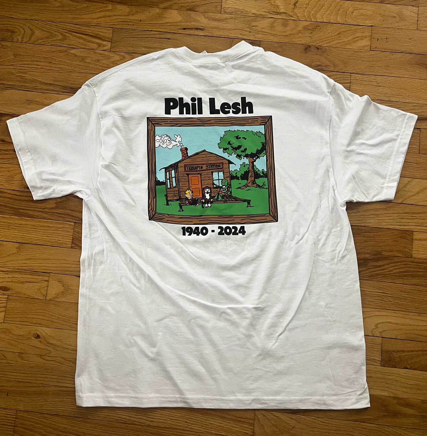 Phil Lesh Calvin and Hobbes Shirt (American Apparel)