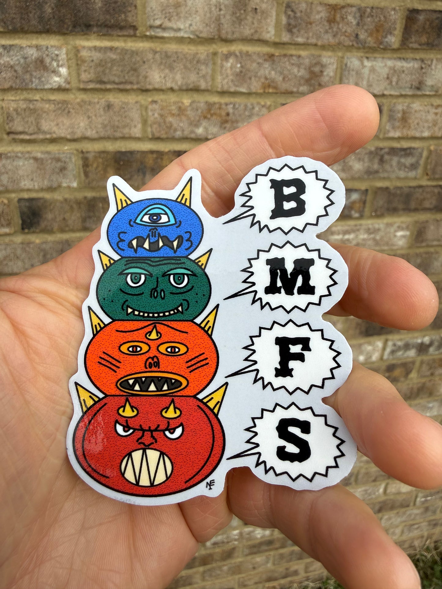 Billy Strings Goblin Totem Sticker