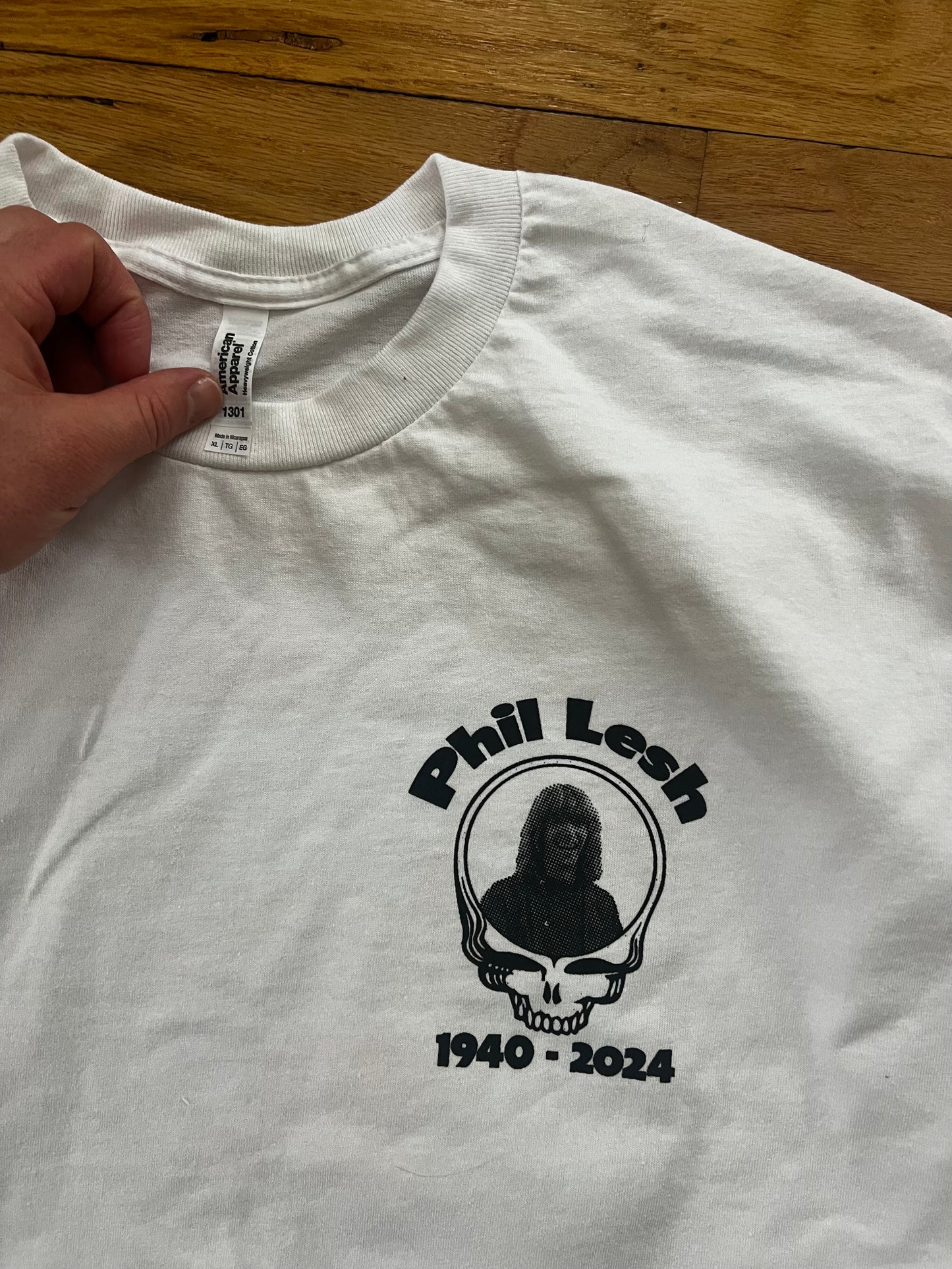 Phil Lesh Calvin and Hobbes Shirt (American Apparel)