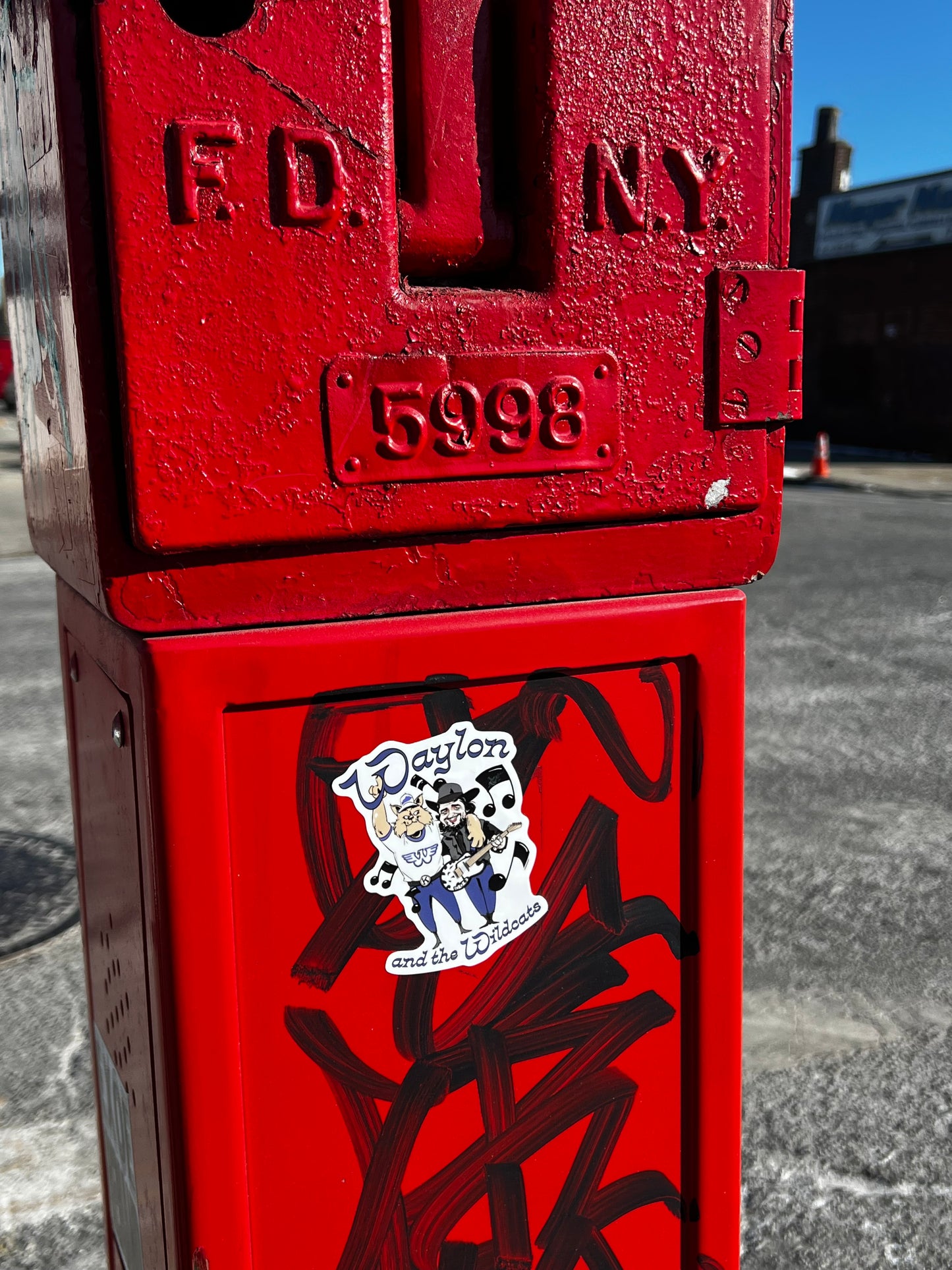 “Waylon and the Wildcats” Sticker